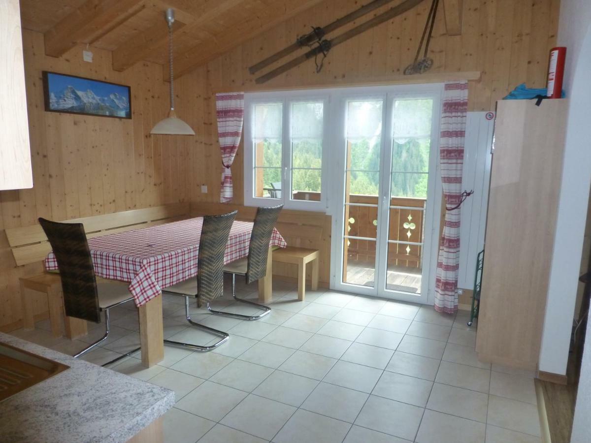 Chalet Verbrunnenhaus 格林德瓦 外观 照片