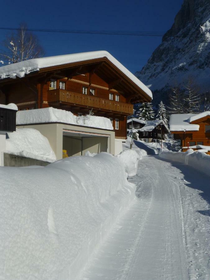 Chalet Verbrunnenhaus 格林德瓦 外观 照片